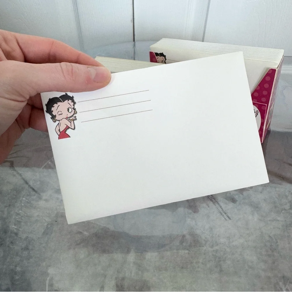 NEW Vintage Betty Boop Polka Dot Envelopes